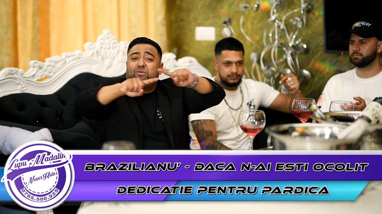 🎤Brazilianu’ - Daca n-ai esti ocolit - Dedicatie pentru Pardica by 👍🏻NeverHideEvents🔔 4K (UHD)
