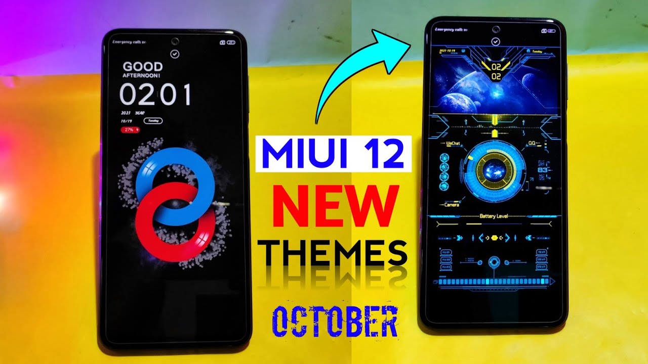 Top 3 Miui 12 Premium Exclusive Themes | New Themes | Special Pro Features Ui THEMES MIUI 12