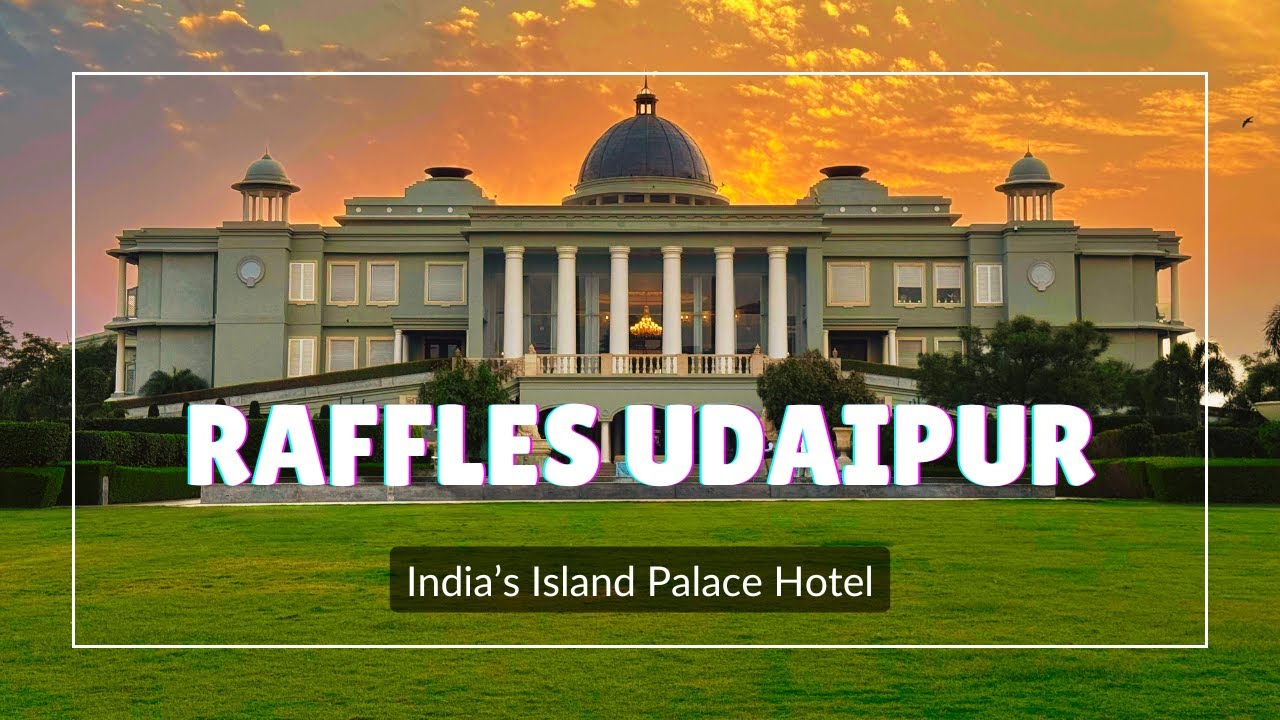Inside Raffles Udaipur – India’s Island Palace Hotel 🏰 | In 5 Minutes