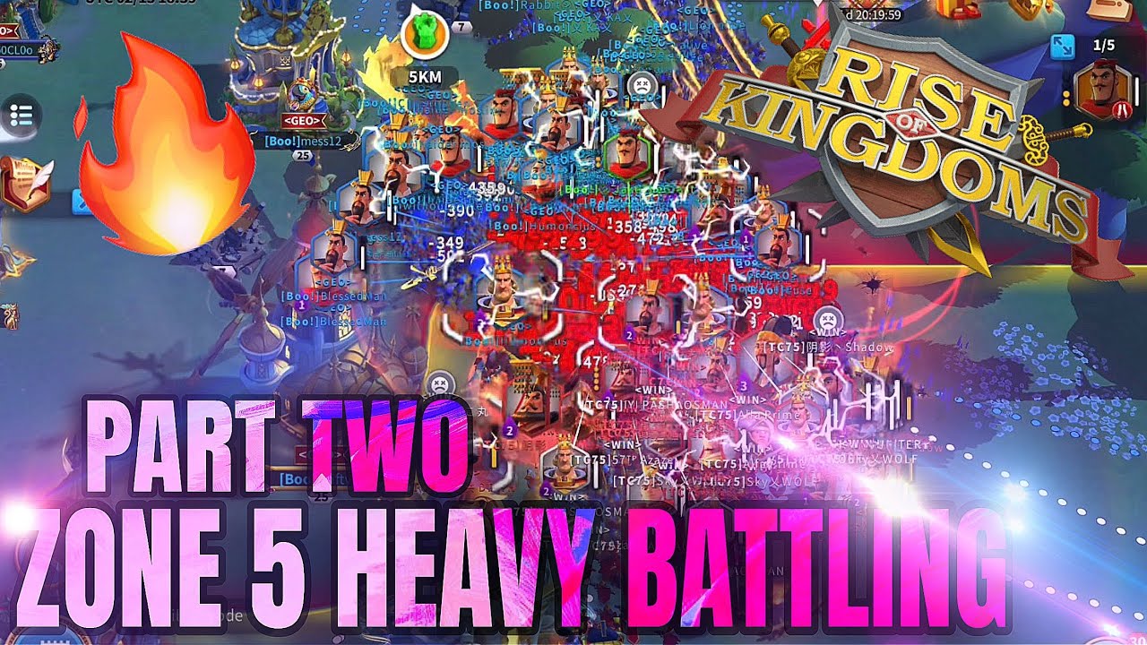 Zone 5 War CONTINUES - Warriors Unbound [Rise of Kingdoms]