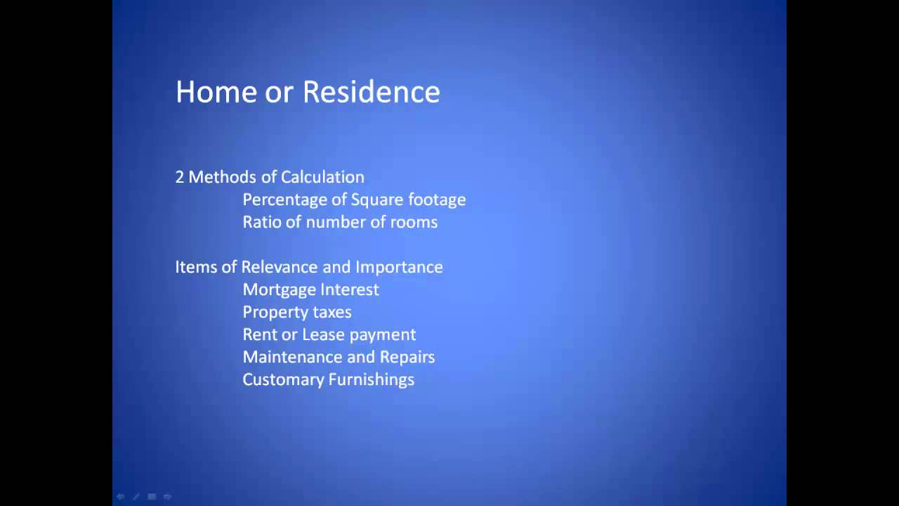 Tax Advantages of a Home Based Business