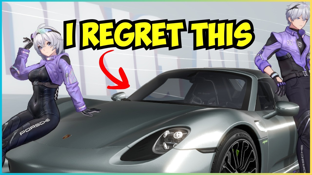 Я сожалею, что вытащил Porsche 918 Spyder в Neverness to Everness 1.1 | NTE