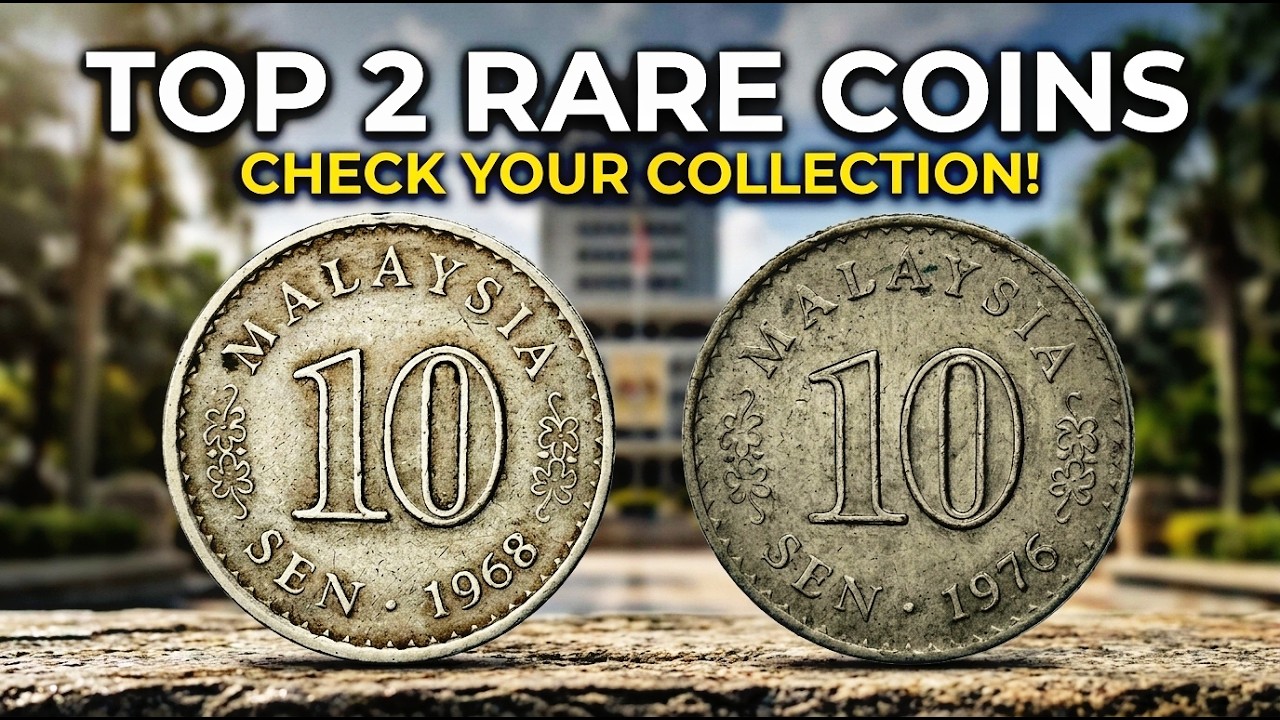 Top 2 Rare Malaysia 10 Sen Coins Every Collector Is Searching For Right Now!