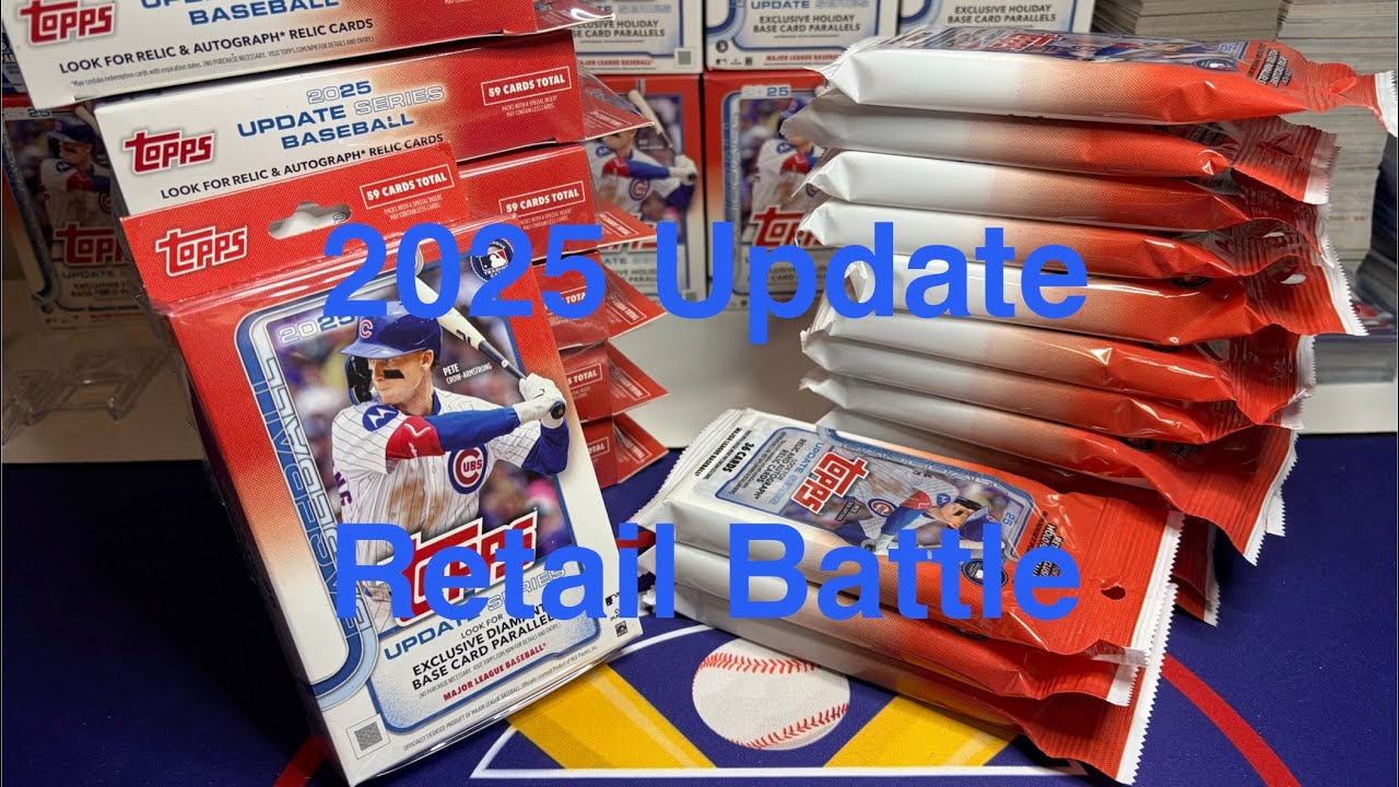 2025 Topps Update - 7 hangers versus 14 fatties. Let’s see what we get.