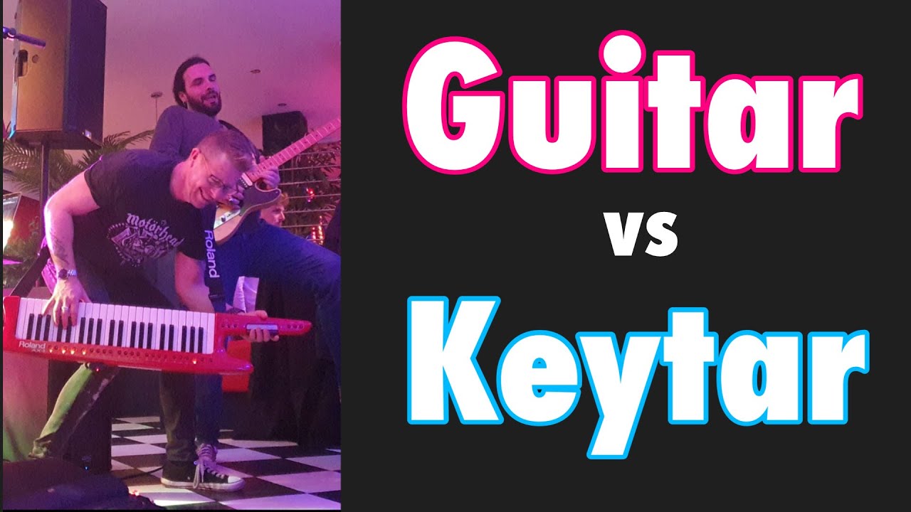Guitar vs Keytar !!