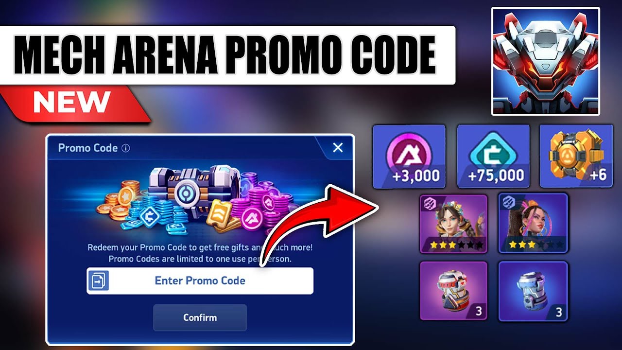 MECH ARENA PROMO CODES 2026 ✅ ACTIVE  REWARD MECH ARENA CODE 2026
