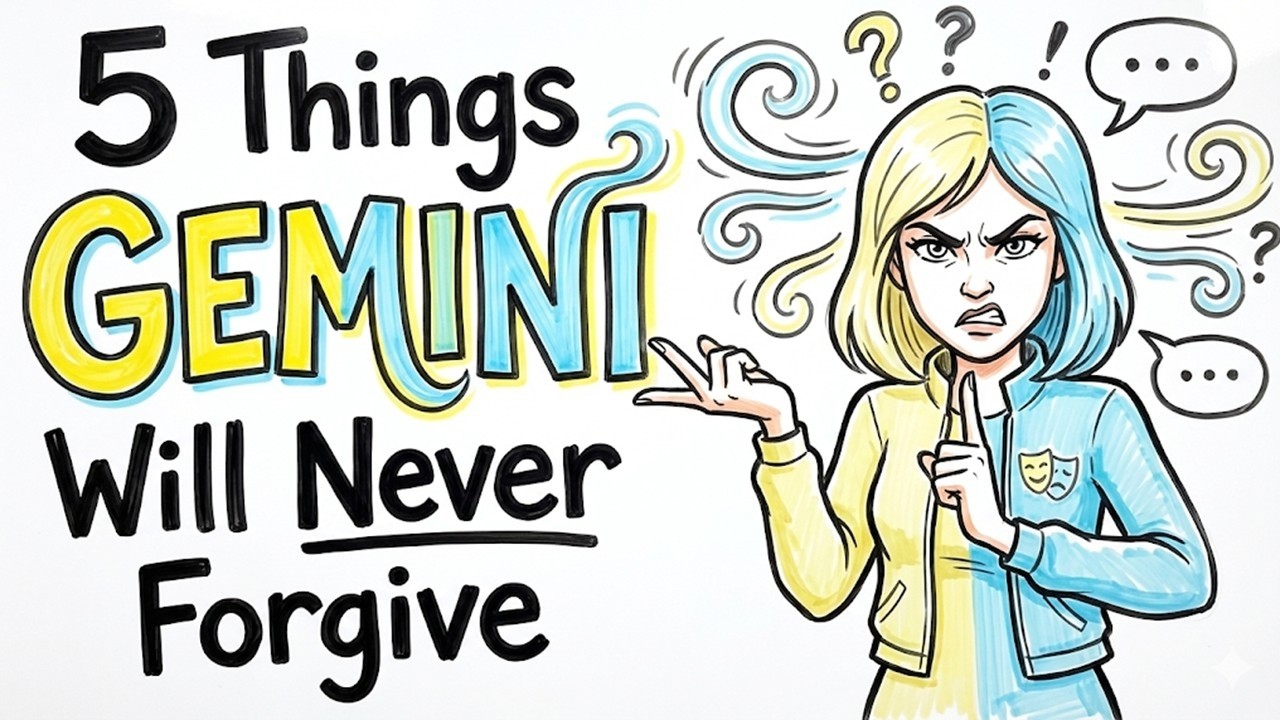5 Things Gemini Will Never Forgive