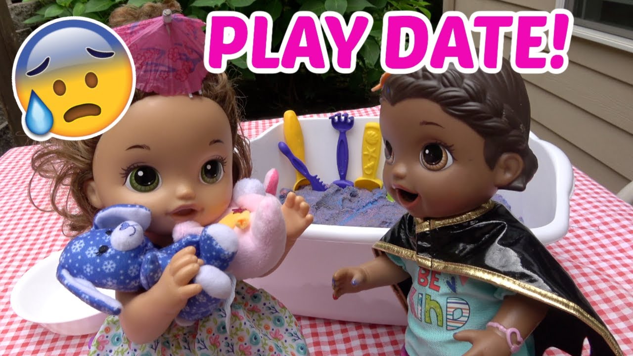 BABY ALIVE has a PLAY DATE compilation! FUN with FRIENDS! The Lilly and Mommy show! FUNNY KIDS SKIT!