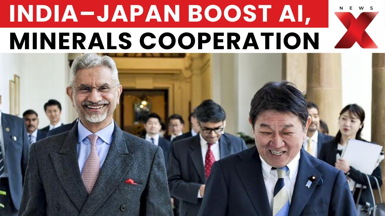 India, Japan Launch AI Dialogue, Joint Push on Critical Minerals at Strategic Meet