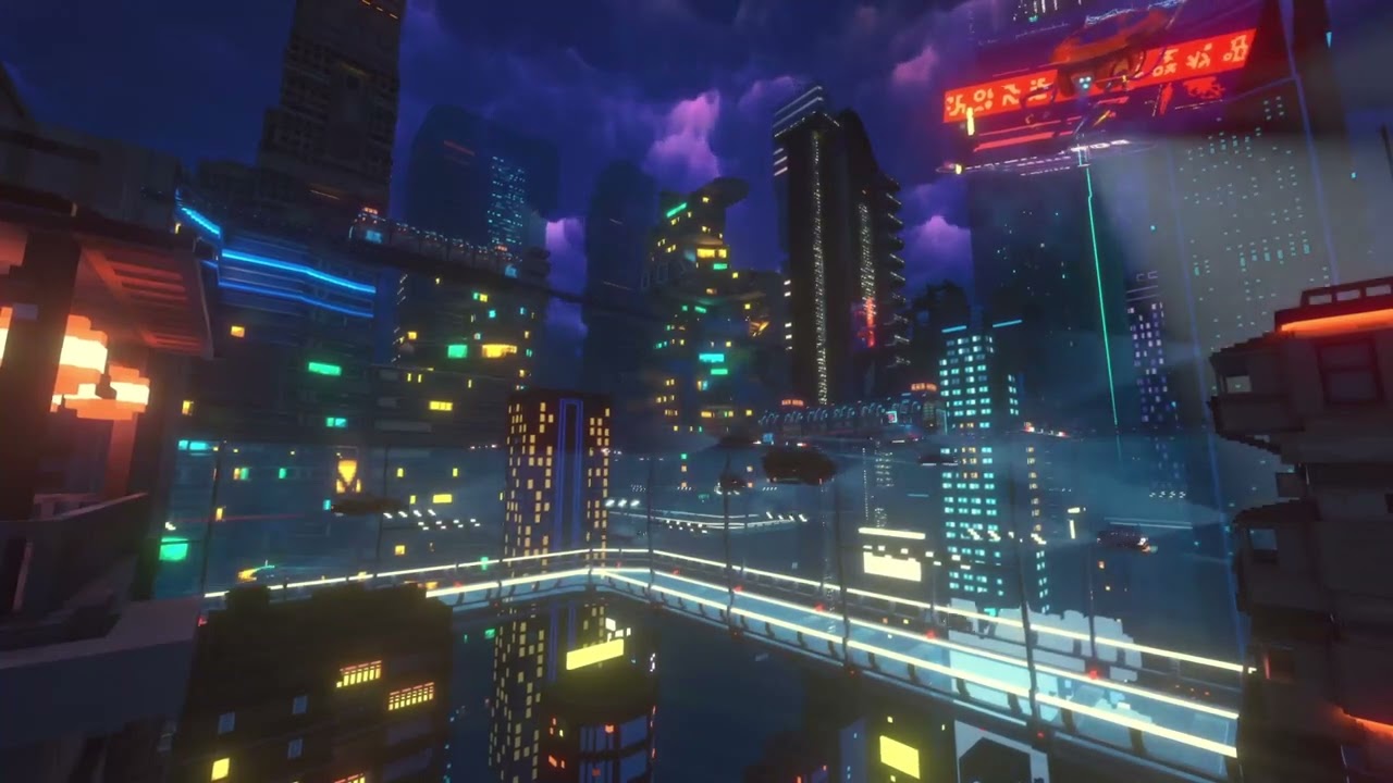 Cloudpunk Apartment Ambience