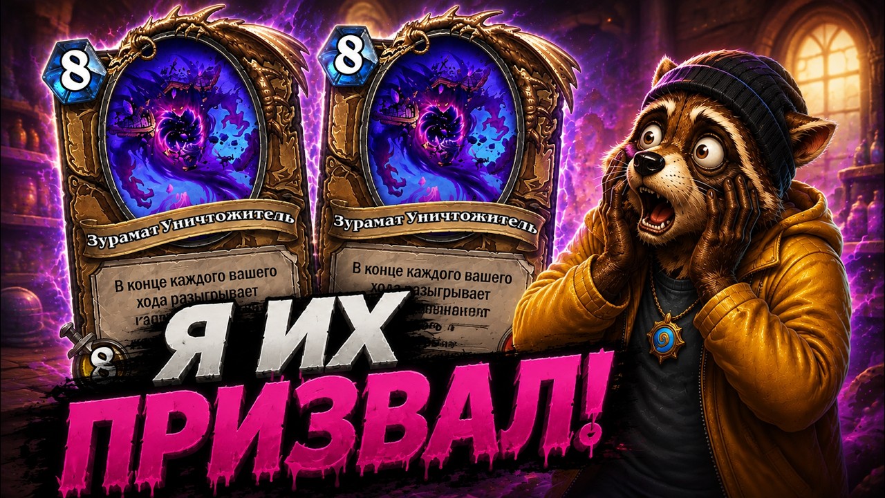 💀 Я СОЗДАЛ МОНСТРА - ЗУРАМАТ ГЛАДИАТОР (МЕТАФРИК) | Hearthstone