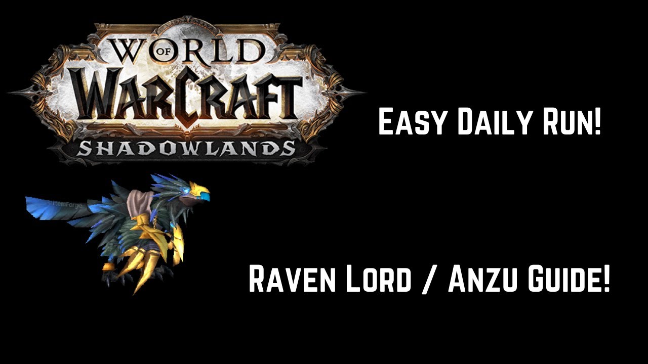 How To Get Raven Lord / Anzu Mount - World of Warcraft