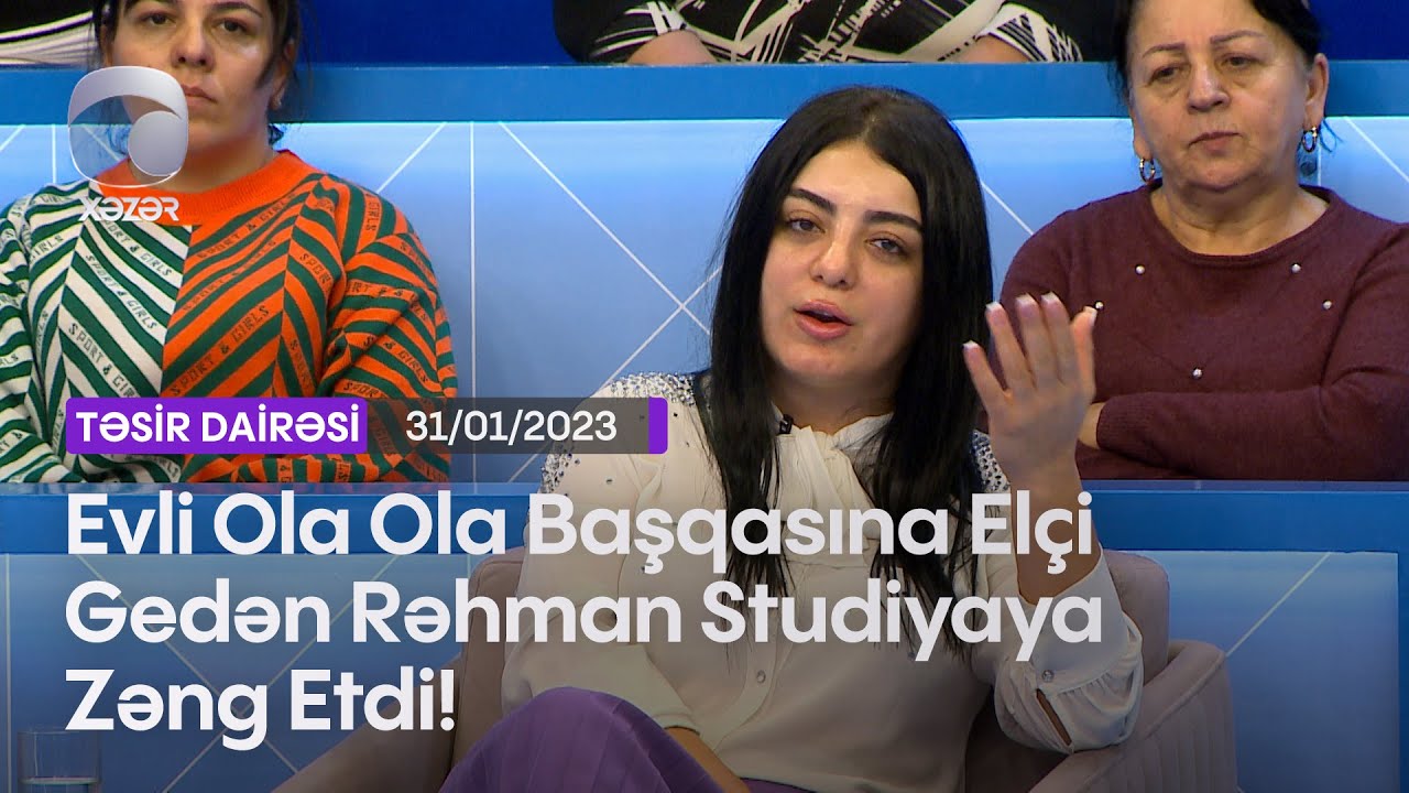 Evli Ola Ola Başqasına Elçi Gedən Rəhman Studiyaya Zəng Etdi!