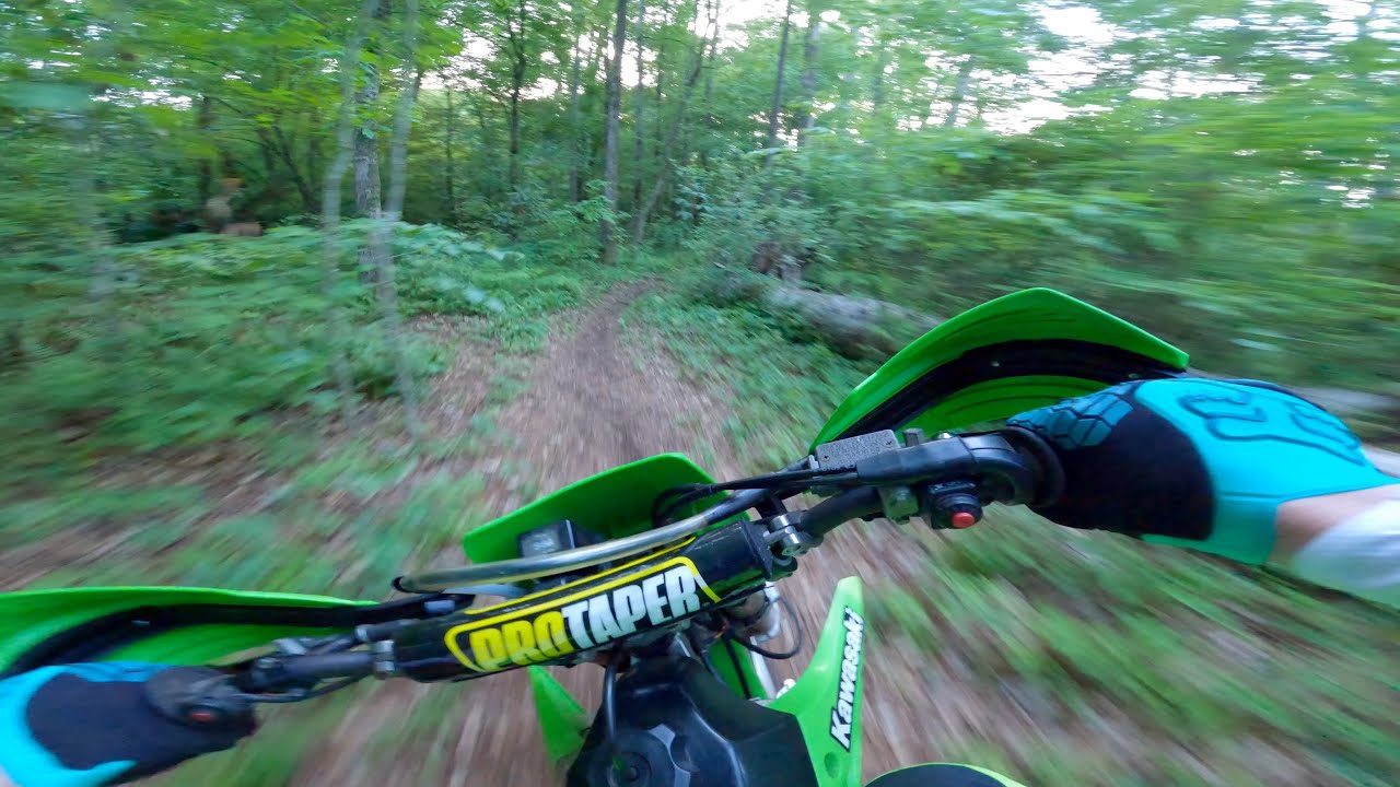 KLX300R Backyard Singletrack - Trail Rippin - Update On Trespassers