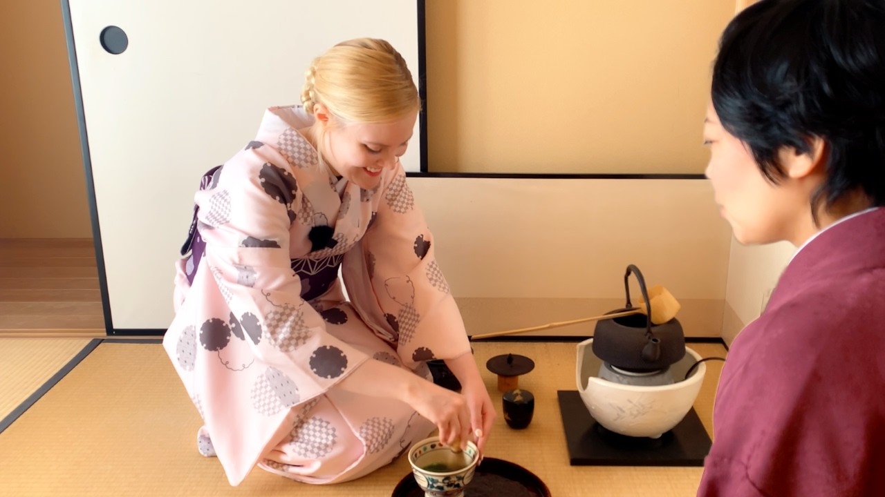 ASMR The most relaxing Japanese Tea Ceremony in TOKYO (Unintentional ASMR, real person ASMR)