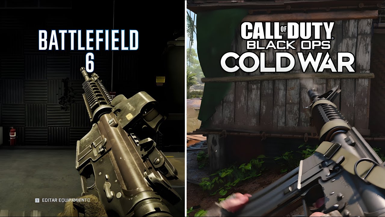 Battlefield 6 vs COD Black Ops Cold War - Weapons Comparison
