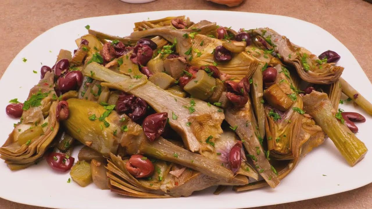 Neapolitan-Style Braised Artichokes
