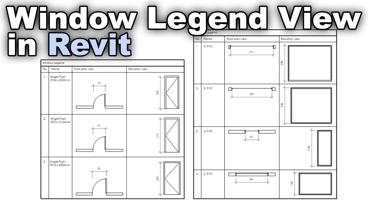 Legends in Revit Tutorial