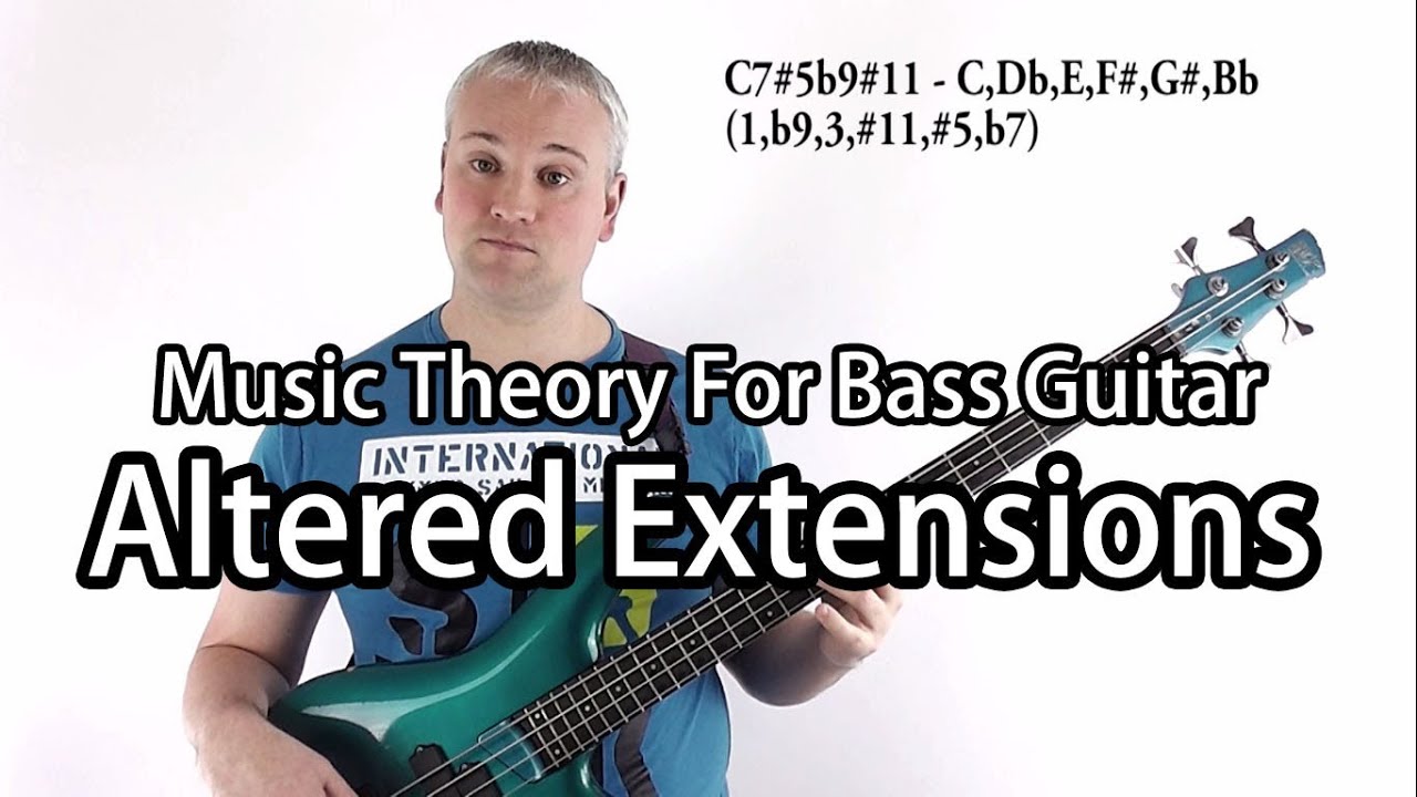 Jazz Altered Chord Arpeggios For Bass Guitar