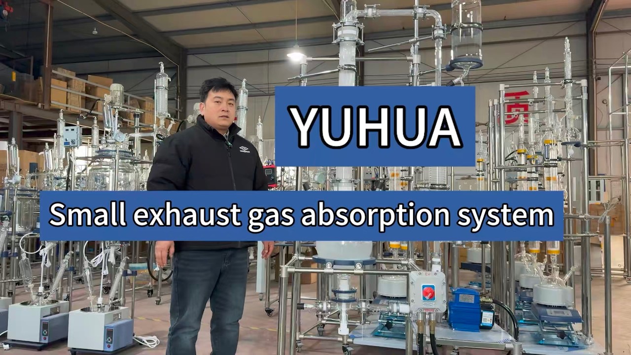 Small exhaust gas absorption system