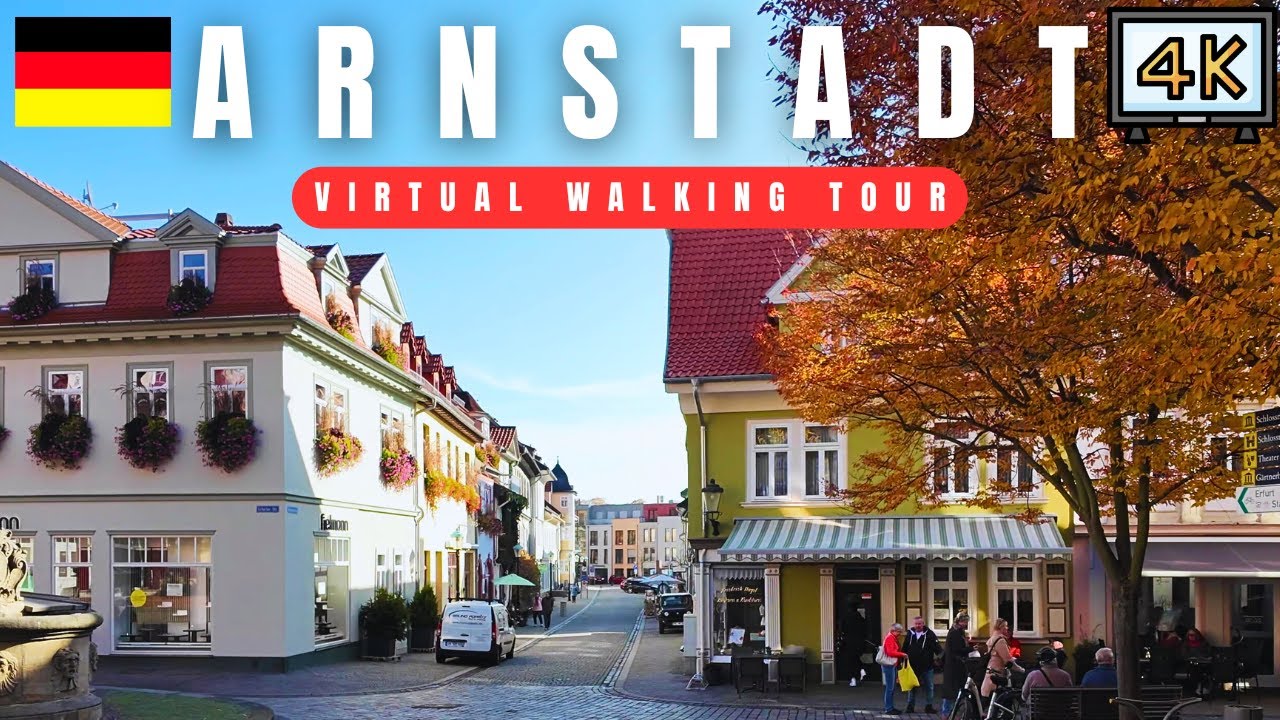 Authentic German Vibes - Pure Arnstadt Walking Experience 4K