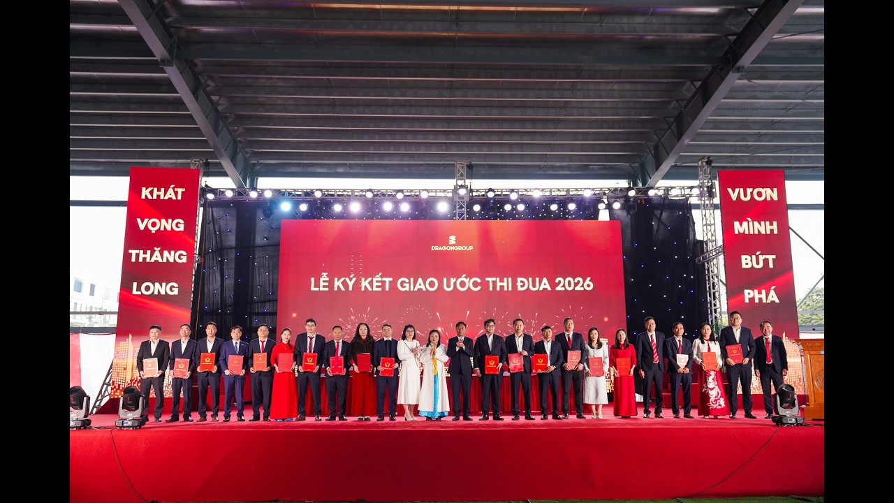 🔥 DRAGONGROUP 2026 | HỘI TỤ TẦM NHÌN – VƯƠN MÌNH BỨT PHÁ 🔥