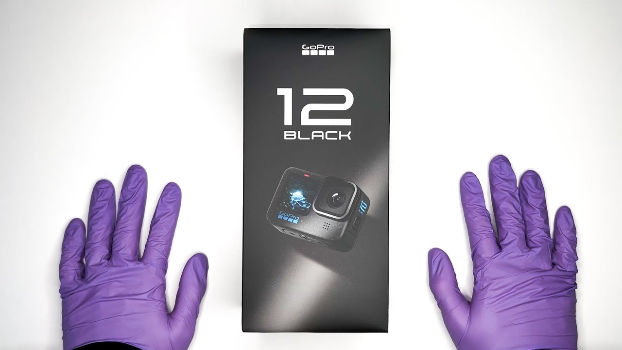 GoPro Hero 12 Black Unboxing & set up the Action cam - ASMR