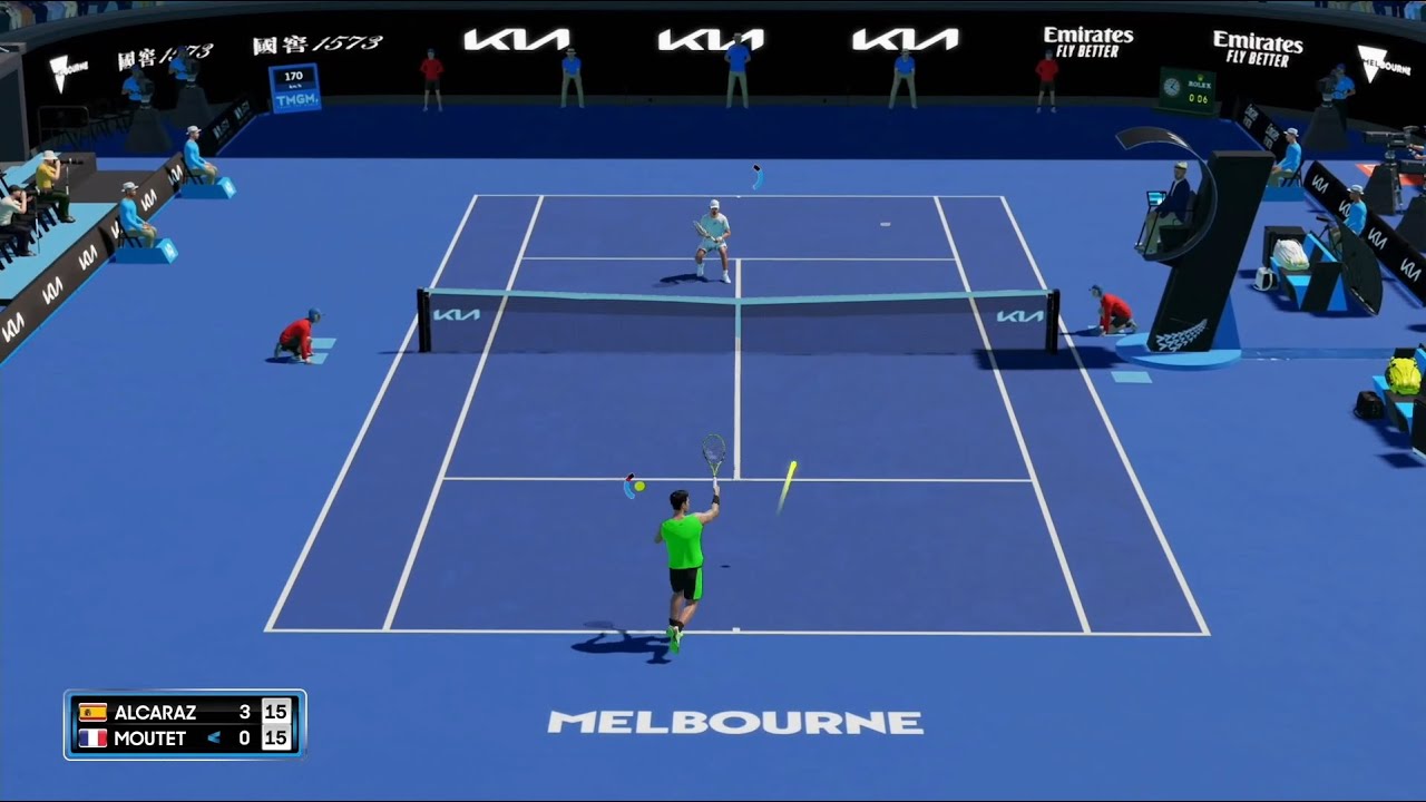 Carlos Alcaraz vs Corentin Moutet ATP Australian Open 26 /AO.Tennis 2 [1080x60 fps]     