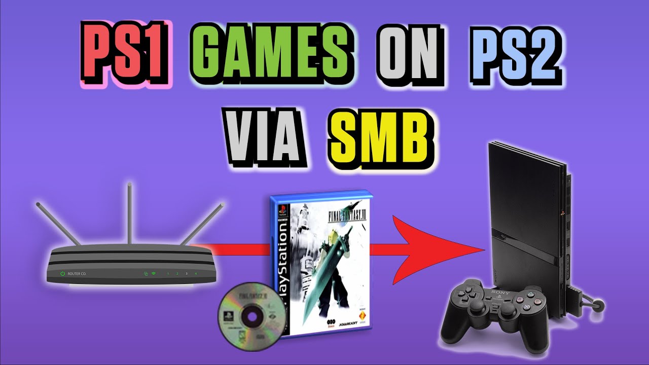 Play PS1 Games on PS2 using SMB in 2025 || Full Setup Guide
