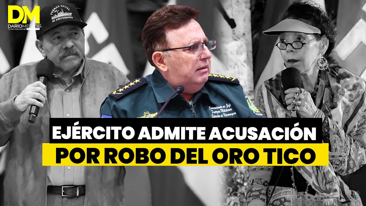 ⚠️🚨 ¡Error garrafal!: Ejército confirma que hay tráfico de oro tico en Nicaragua