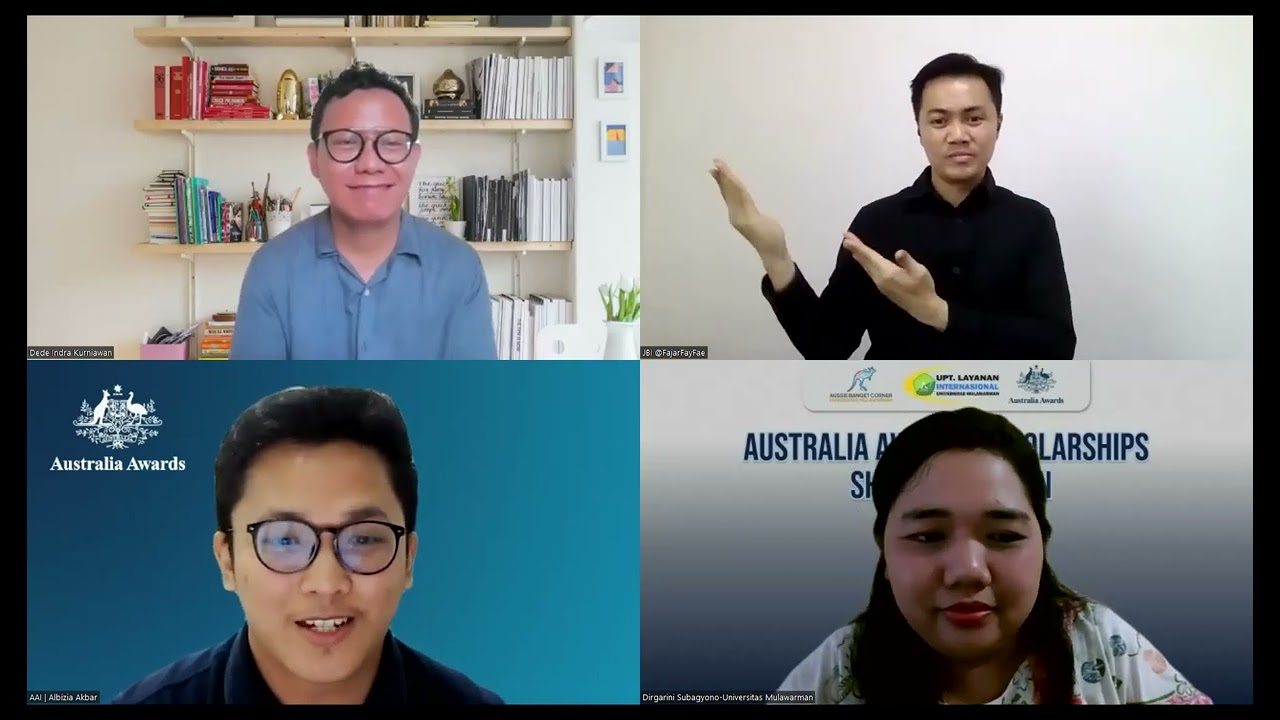 Australia Awards Scholarships Sharing Session