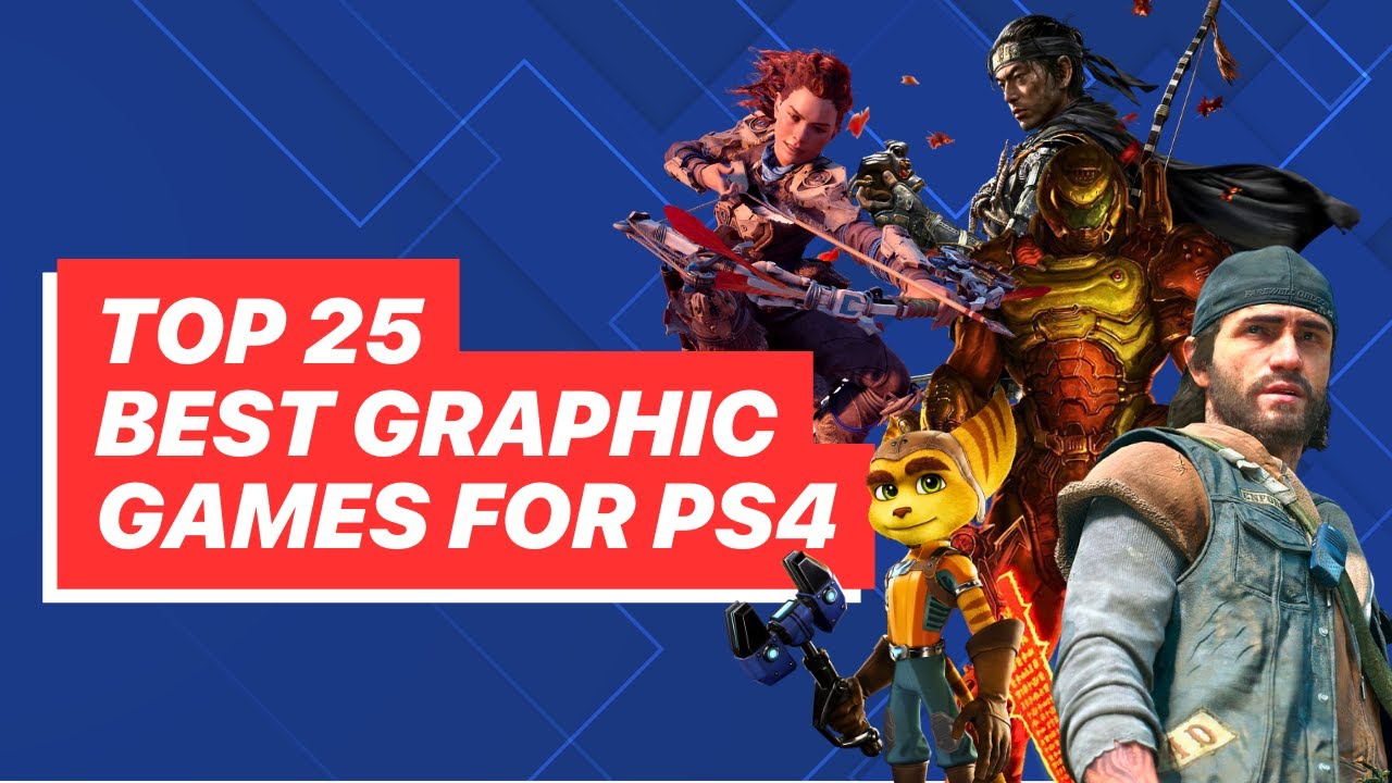 ТОП-25 ЛУЧШИХ ГРАФИЧЕСКИХ ИГР ДЛЯ PS4