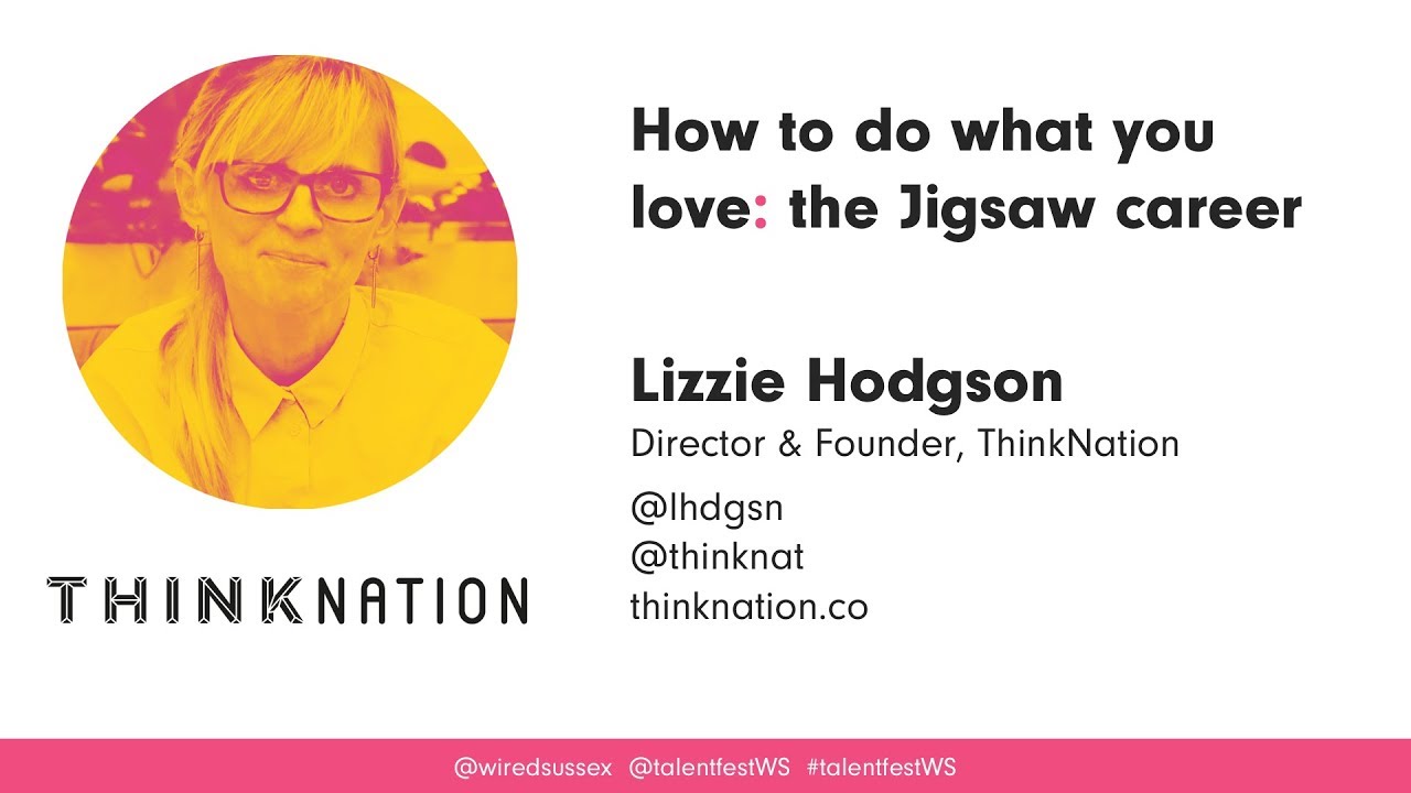 How to do what you love: the Jigsaw career