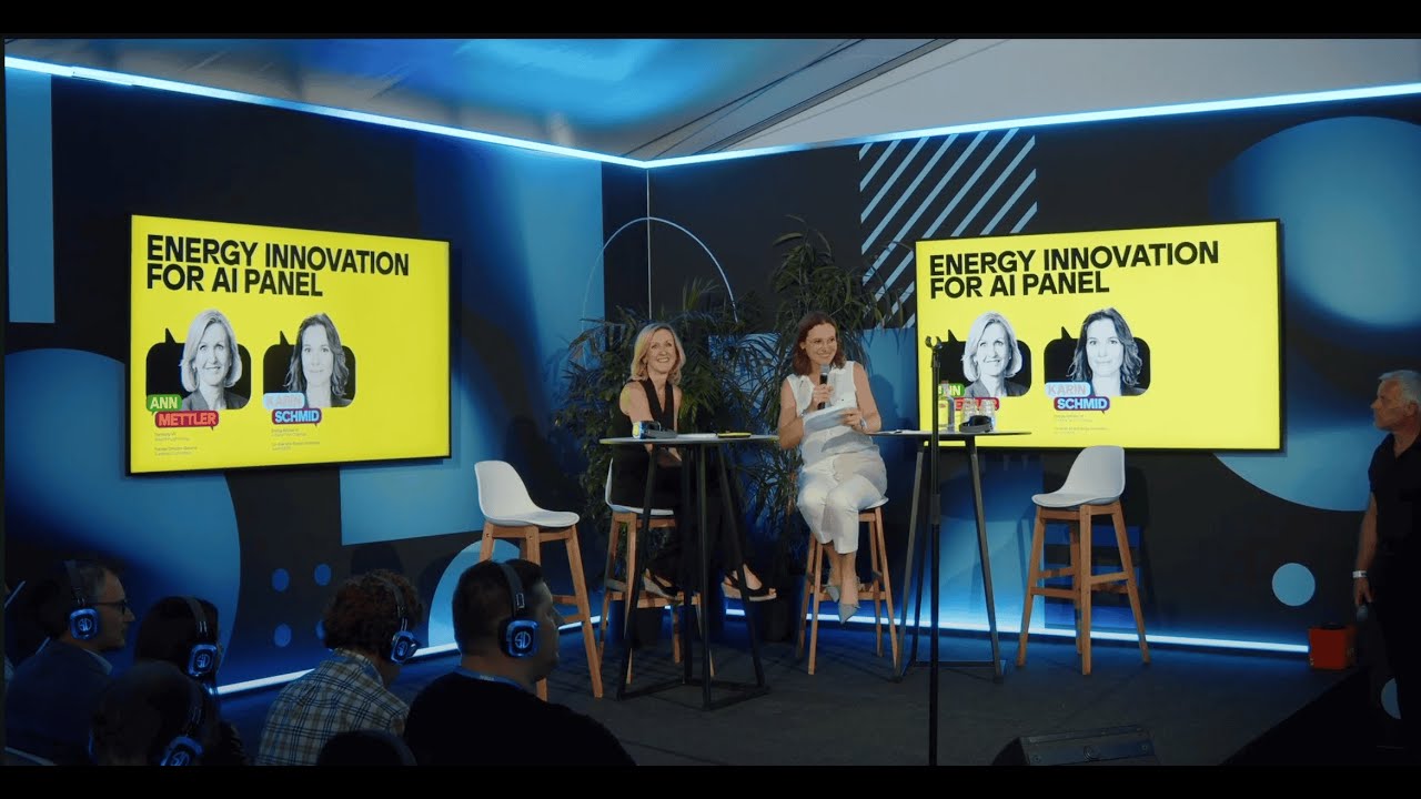 Energy Innovation for AI Fireside Chat: Karin Schmid and Ann Mettler (@TheNextWeb TNW 2025)