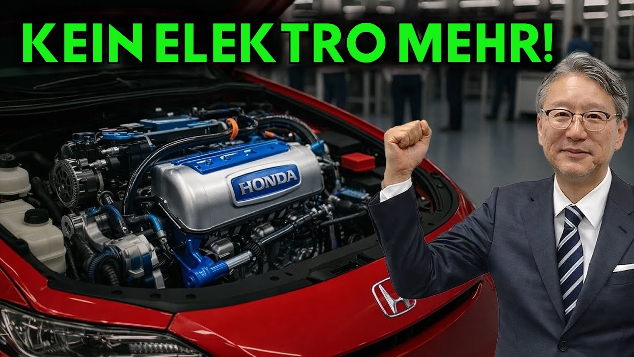 Dieser neue Honda-Motor könnte die Elektroauto-Branche komplett erschüttern, sagt der CEO!