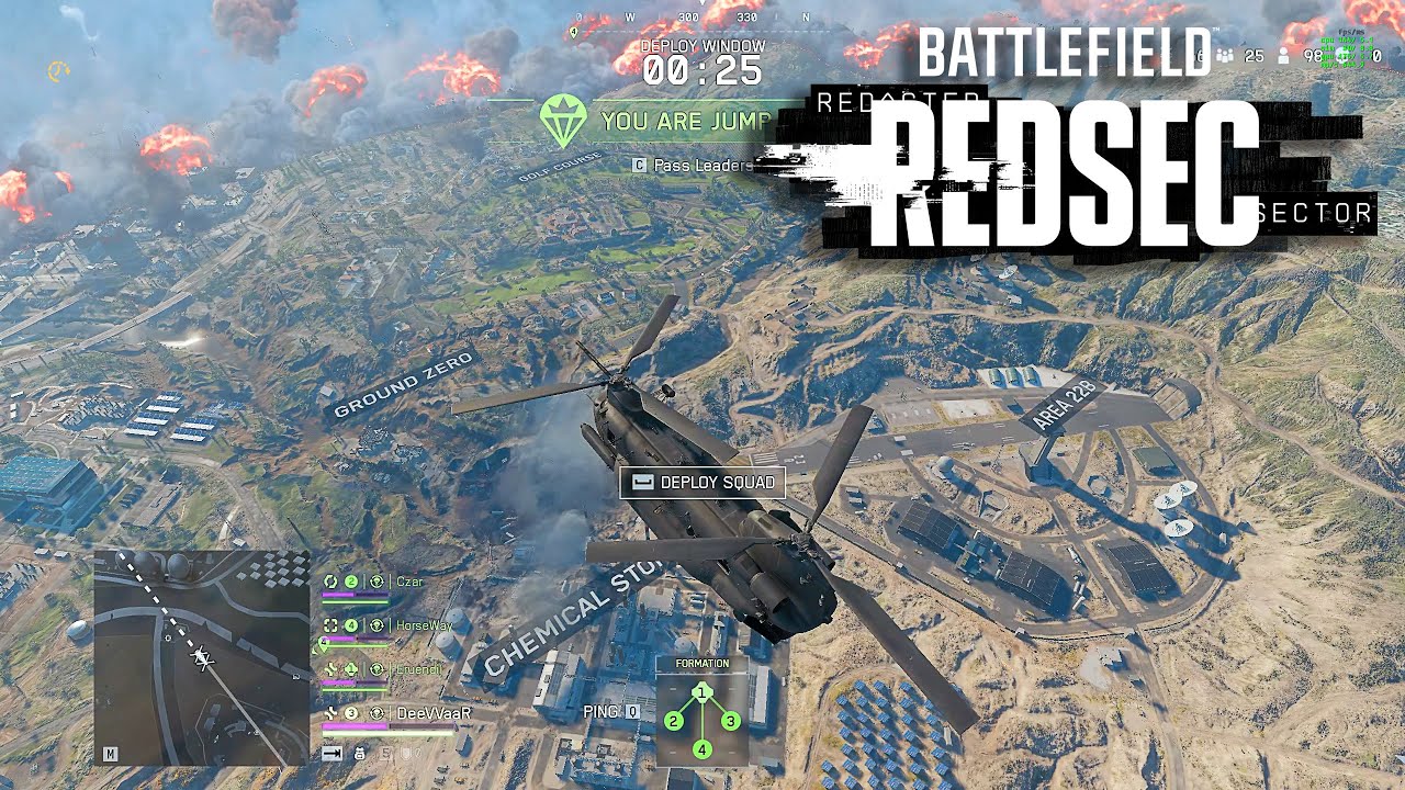 This is BATTLEFIELD Redacted Sector