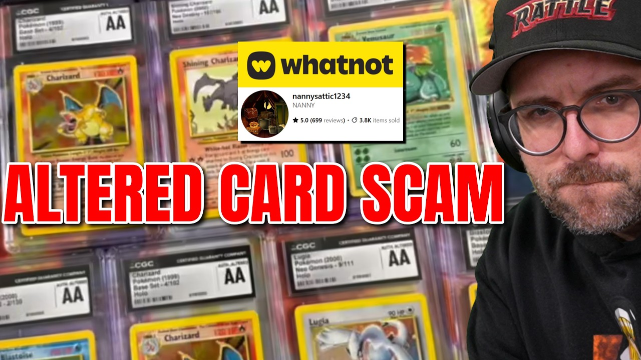 Whatnot SCAM - Altered Pokemon Cards from Jax AKA nannysattic1234