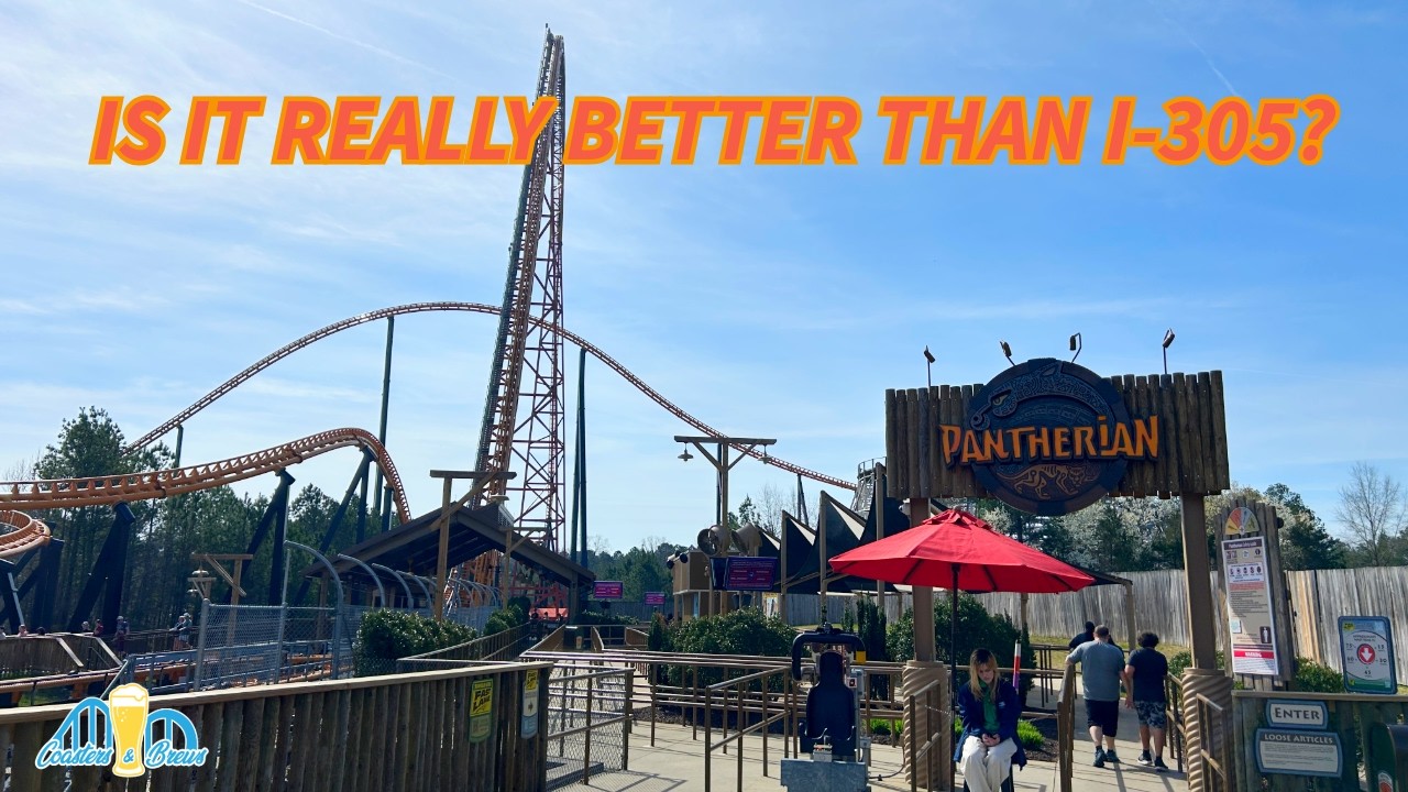 Riding Pantherian at Kings Dominion 2026