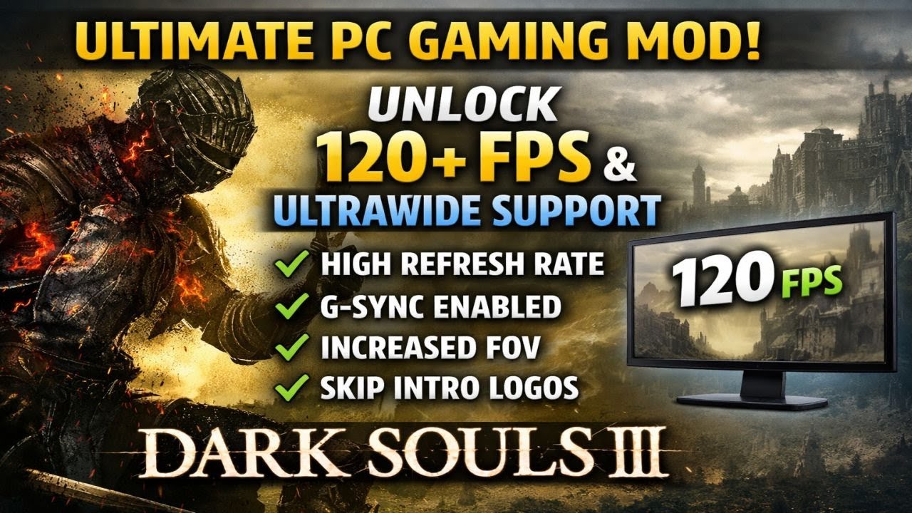 How to Unlock the Frame Rate in Dark Souls III on Windows 11 (120+ FPS Guide)