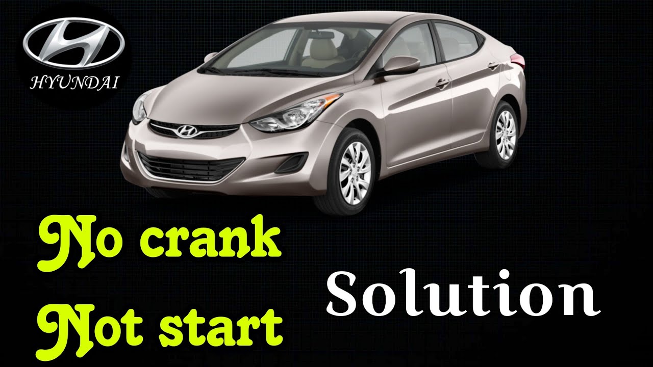 HYUNDAI Elantra не крутит стартер, не заводится, решение.