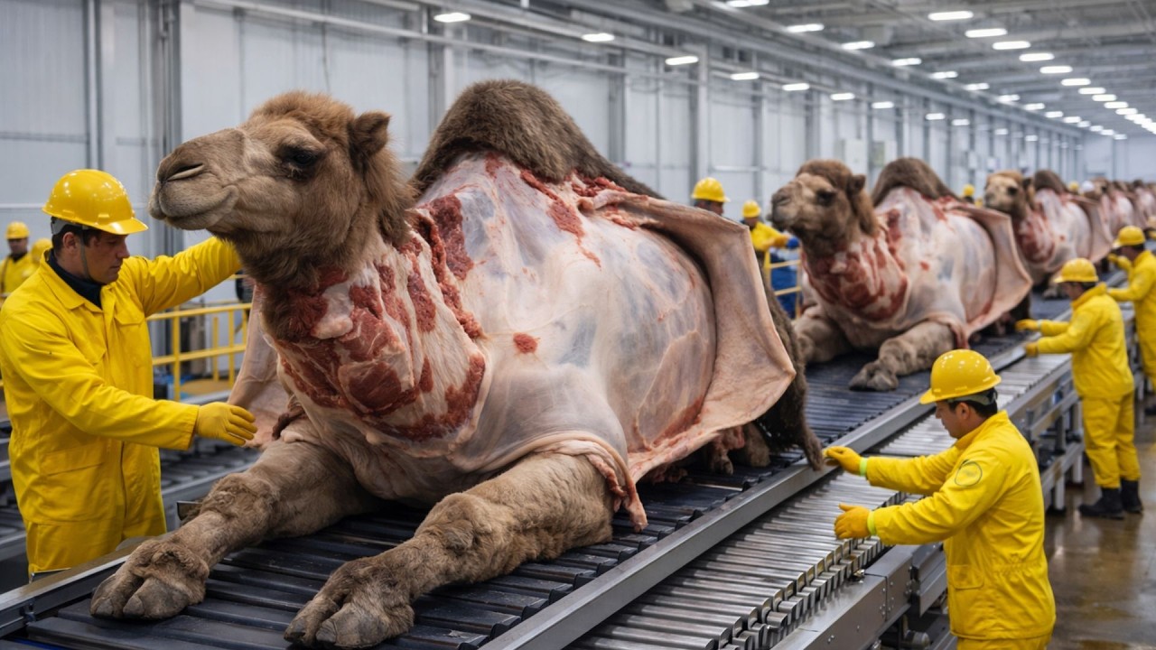 From Camel to Premium Leather Bags & Jackets – Inside a Modern Leather Factory! (Full Process)