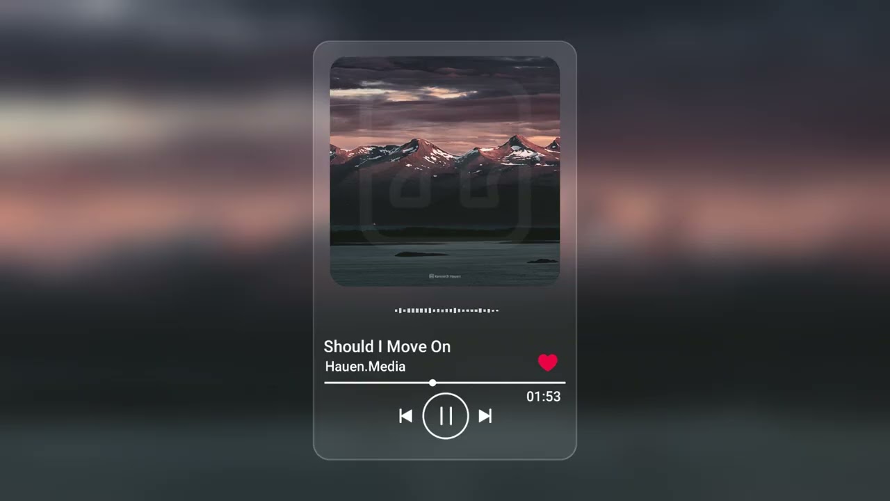 Hauen.Media Music - Should I Move On #music #ballad