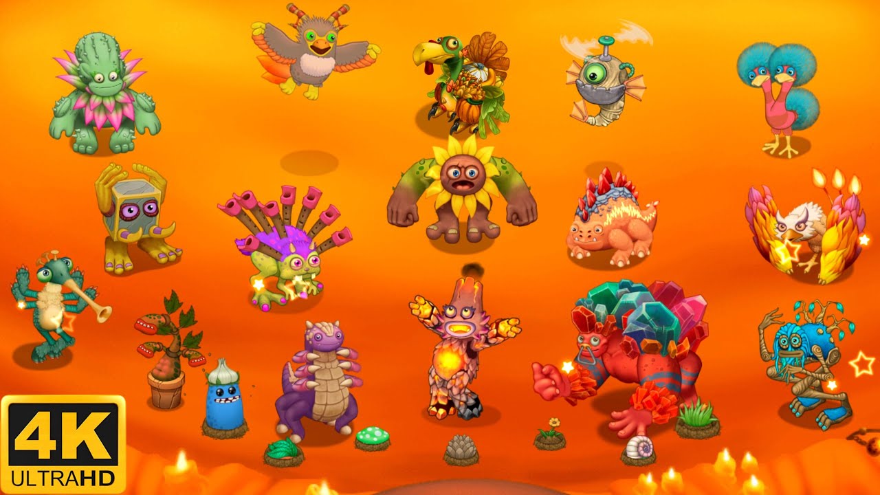 My Singing Monsters - Fire Haven (Full Song / without Wubbox) 4k