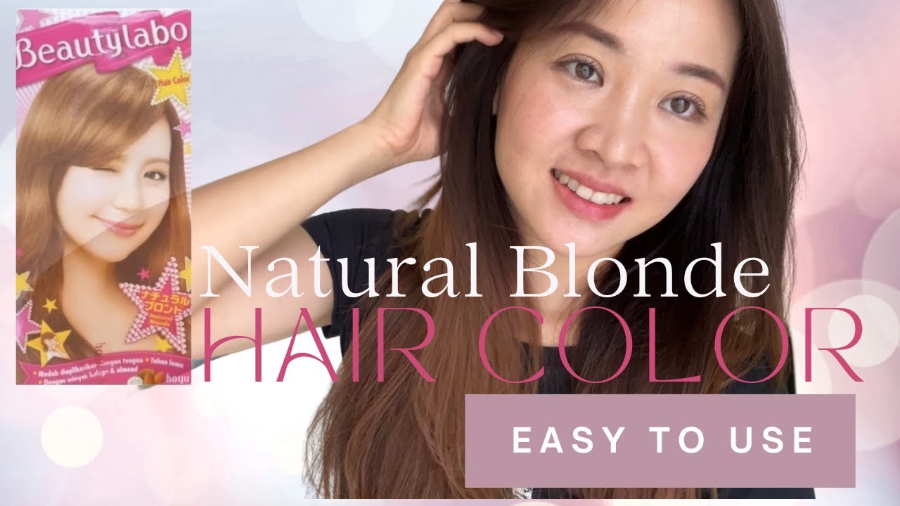 Tutorial Semir Rambut Panjang - Beauty Labo Natural Blonde 