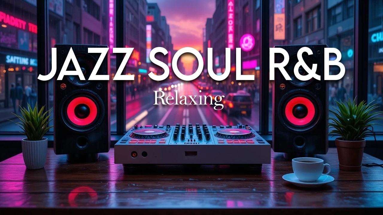 Smooth Jazz x Soulful R&B | Relaxing Cafe Grooves for All-Day Listening