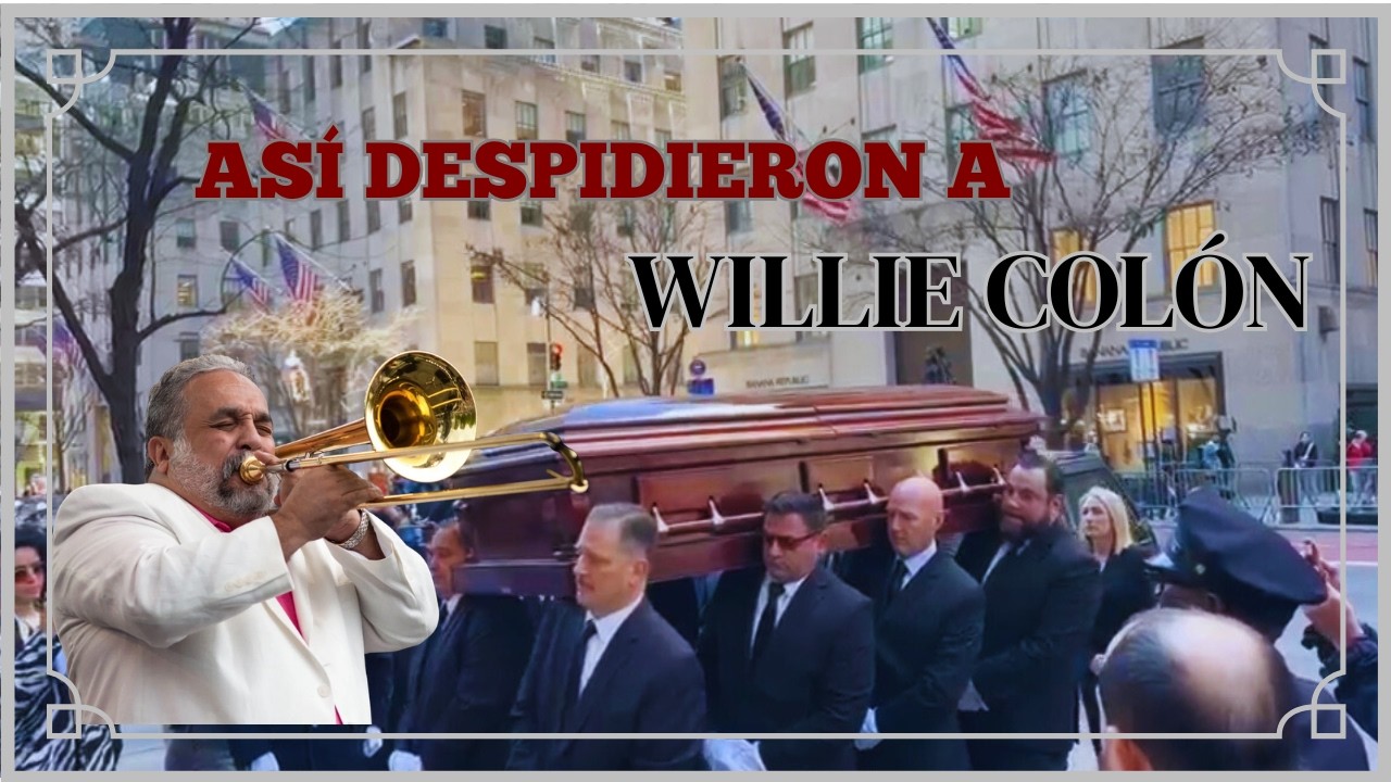 Último Adiós a WILLIE COLÓN | Misa Funeraria en la Catedral de San Patricio, New York
