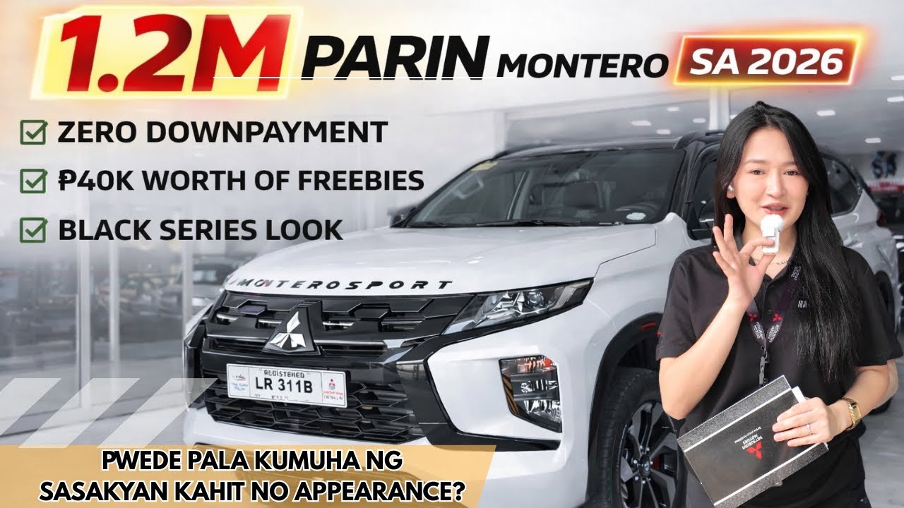 CLIENT SA DAVAO KUMUHA NG #MONTERO SPORT SA MANILA KAHIT NO APPEARANCE! PWEDE PALA? #mitsubishi #suv