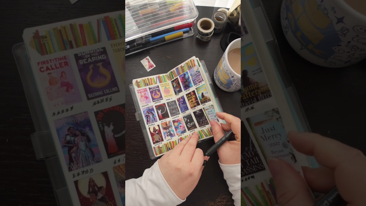 Ещё больше книг! Обновляю свой читательский дневник #hobonichi #booktube #hpsprocket #bookreview ...