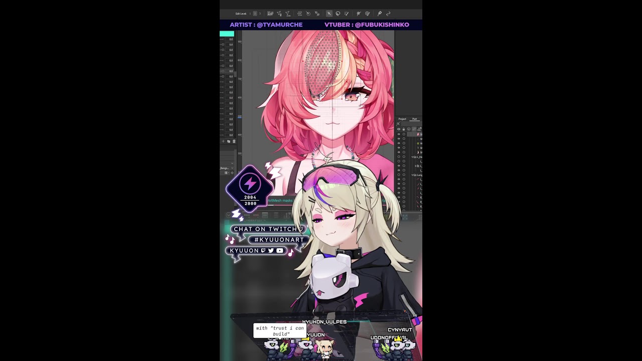 Making a Vtuber! Yapping Hours #shorts