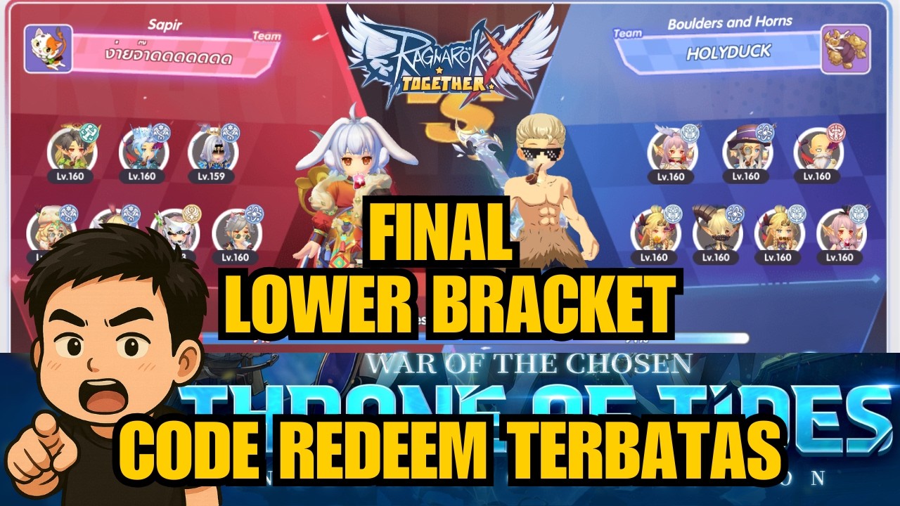 LIVE ID/EN - [ROX SEA] WOC S11 FINAL LOWER BRACKET!! (MEDIASHARE:ON)